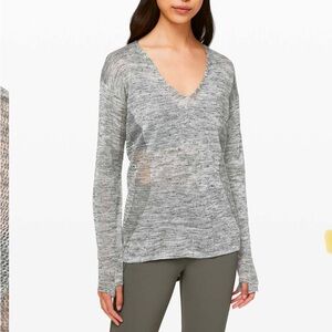 Lululemon on still movement sweater 6